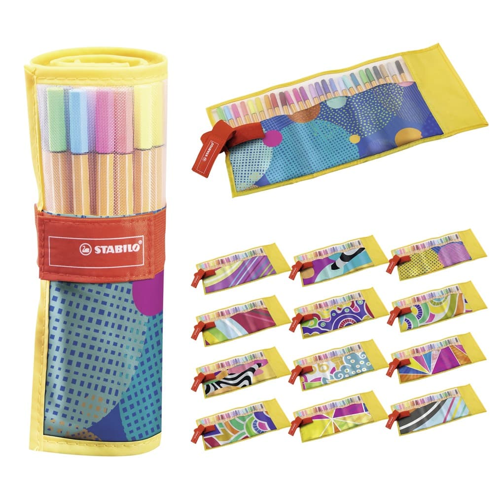 Fineliner - STABILO point 88 - 25er Rollerset als Individual. Just like you Edition - mit 25 verschi
