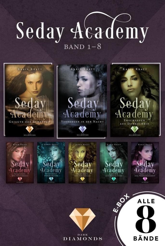 Seday Academy: 8 Bände in einem Bundle! (Band 1-8)
