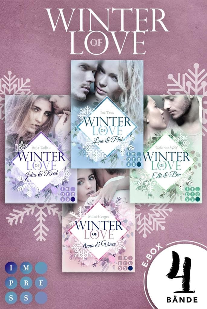 Winter of Love: 4 Bände in einem Bundle!