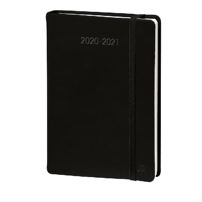 Schülerkalender FORUM Silk schwarz 2026 / 2027