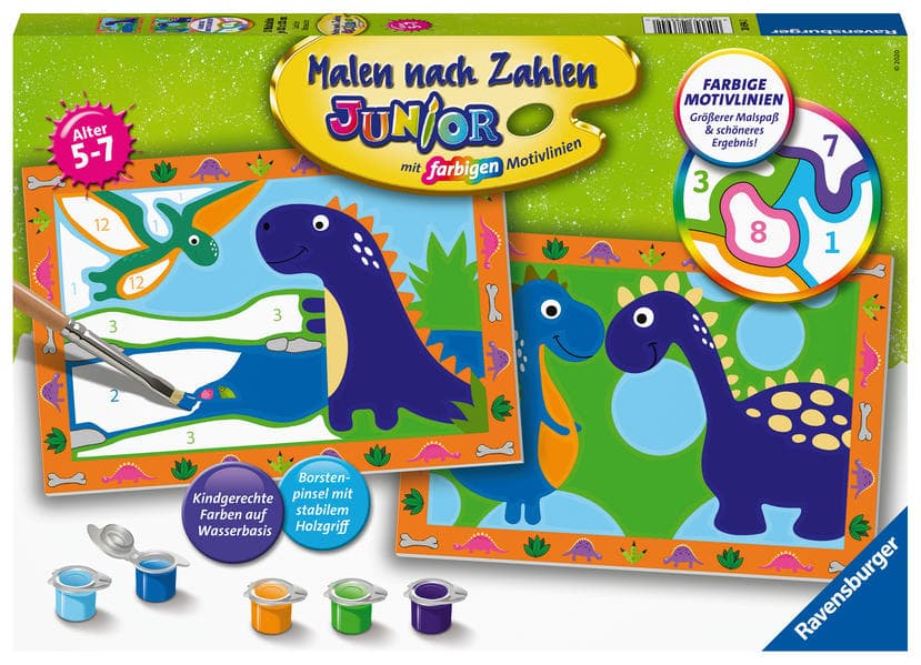 Ravensburger - Malen nach Zahlen - Land der Dinosaurier