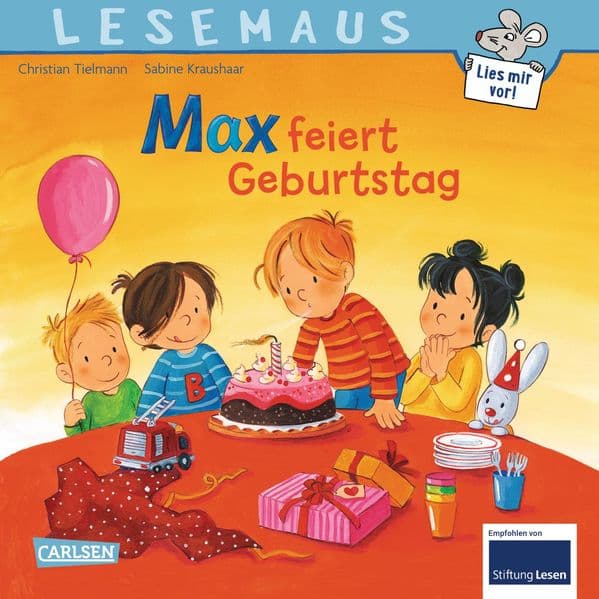 LESEMAUS 21: Max feiert Geburtstag