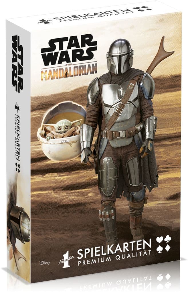 Number 1 Spielkarten Mandalorian