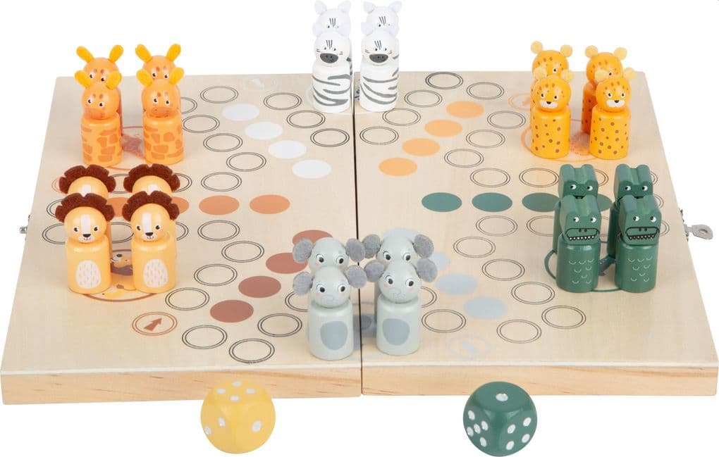 Ludo für 6 Spieler "Safari"