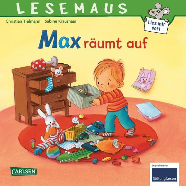 LESEMAUS 119: Max räumt auf