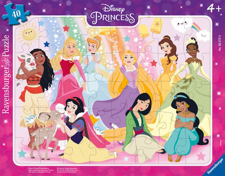 Ravensburger - Unsere Disney Prinzessinnen, 40 Teile