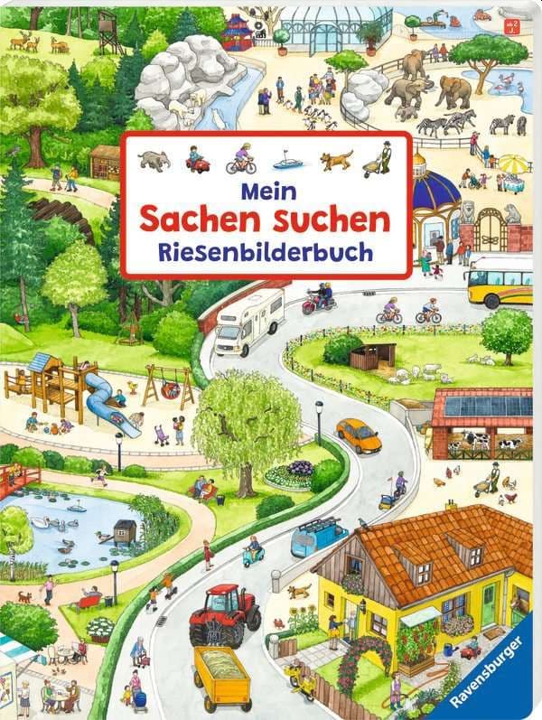 Mein Sachen suchen Riesenbilderbuch