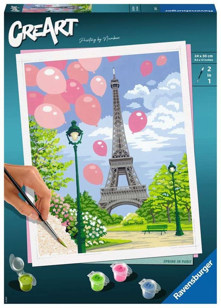 Ravensburger - Malen nach Zahlen - Spring in Paris