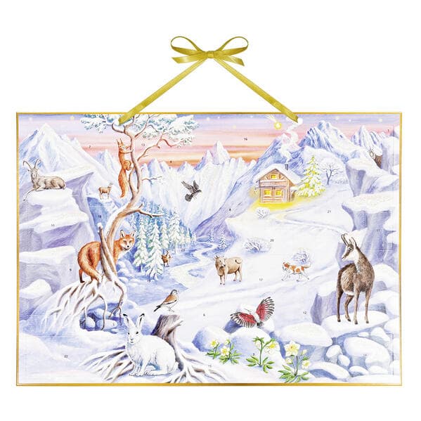 Adventskalender 'Unsere Tiere in den Alpen'