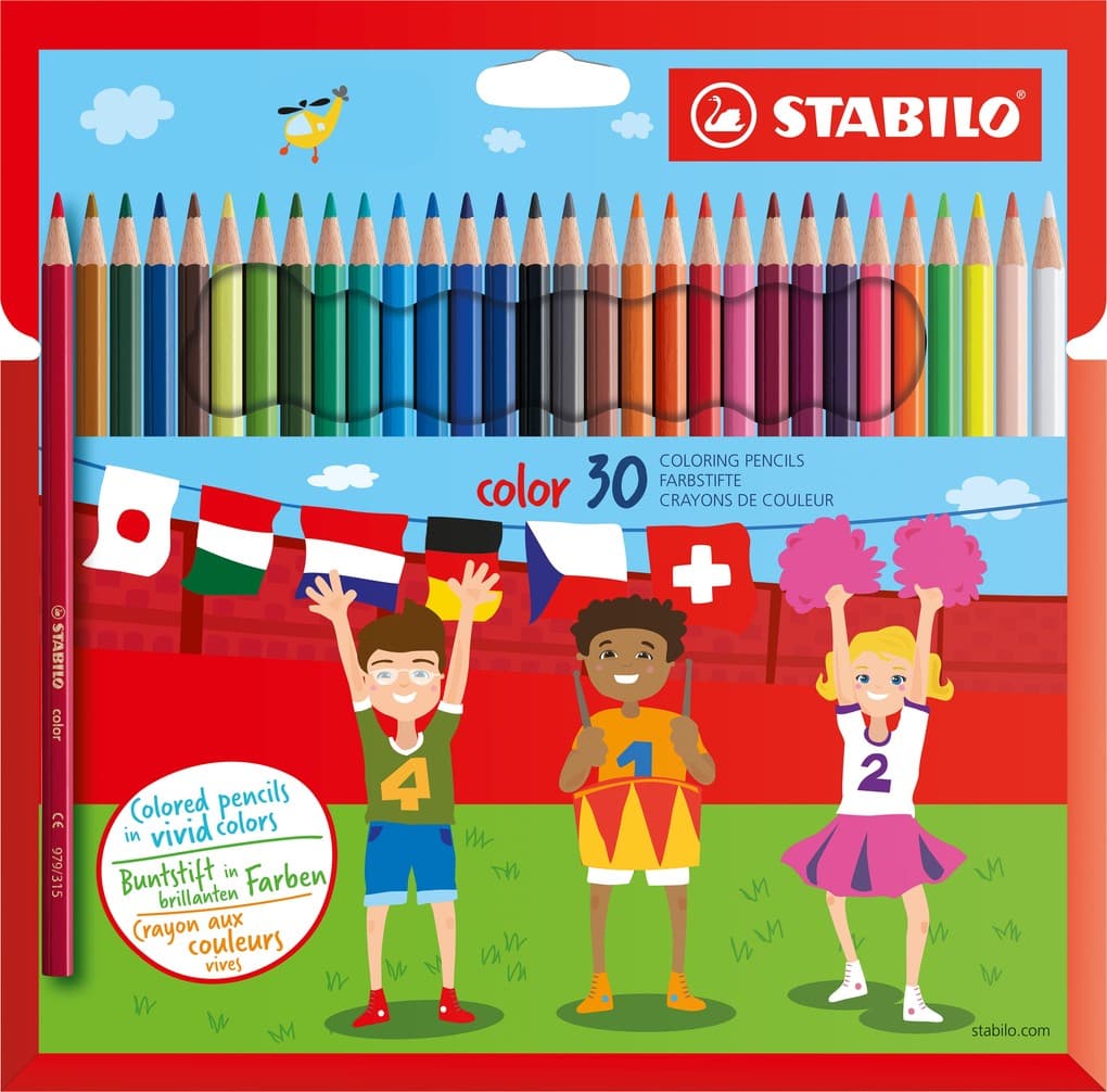 STABILO Buntstifte color 30er Set