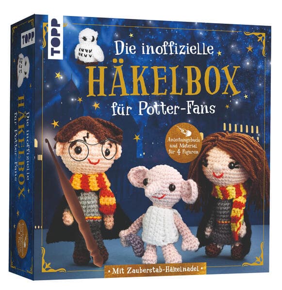 Die inoffizielle Harry Potter Häkelbox. Mit Anleitungsbuch und Material