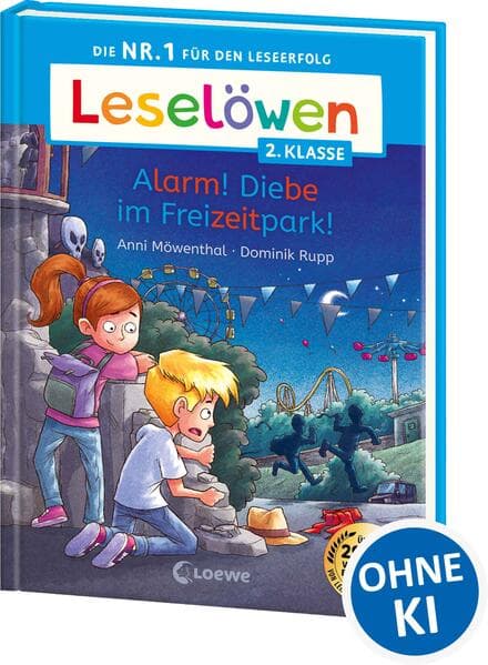 Leselöwen 2. Klasse - Alarm! Diebe im Freizeitpark!
