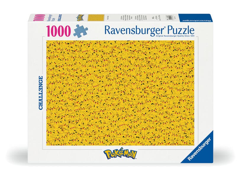 Erwachsenenpuzzle 1000 Teile - Pokémon - Pikachu Challenge