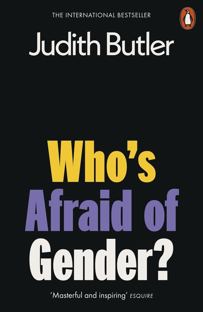 Who's Afraid of Gender?