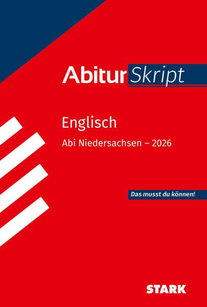 STARK Englisch - AbiturSkript Niedersachsen 2026