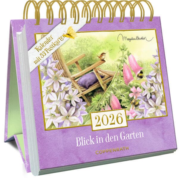Kalender mit 53 Postkarten