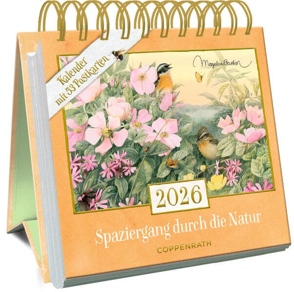 Kalender mit 53 Postkarten