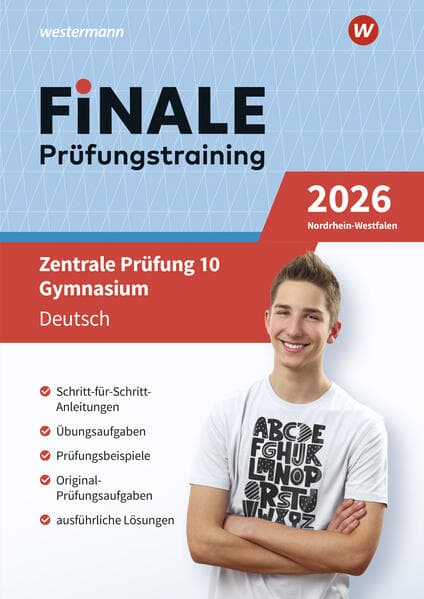 FiNALE Prüfungstraining Zentrale Prüfung 10. Gymnasium Nordrhein-Westfalen. Deutsch 2026
