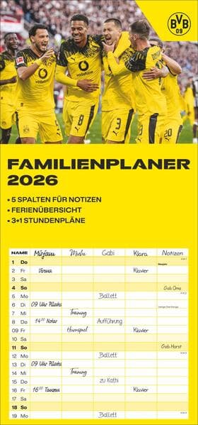 BVB Familienplaner 2026