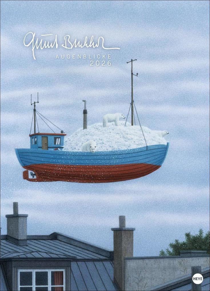 Quint Buchholz: Augenblicke Kalender 2026