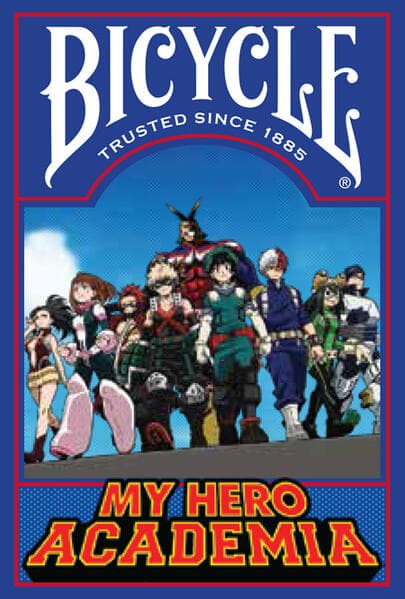 Bicycle My Hero Academia (Designer Spielkarten, Poker, Skat...)