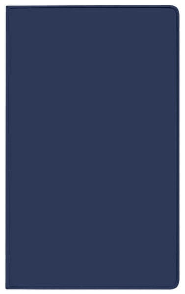 Taschenkalender Pluto geheftet PVC blau 2026