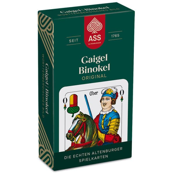 ASS Gaigel/Binokel, württembergisches Bild in Faltschachtel (FSC zertifiziert)