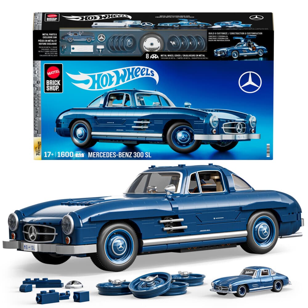 Mattel Brick Shop HW PREMIUM SERIES MERCEDES-BENZ