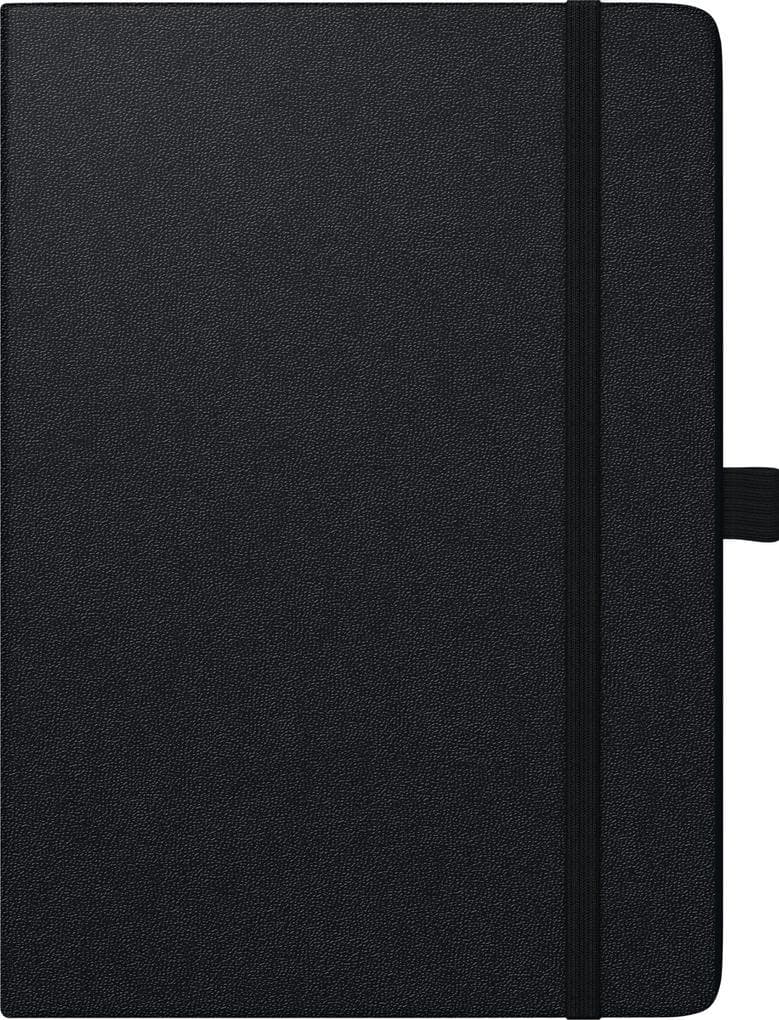 BRUNNEN 1072529906 | Buchkalender Kompagnon TimeCenter Mod. 725 2026 | A5, Kunststoff, schwarz