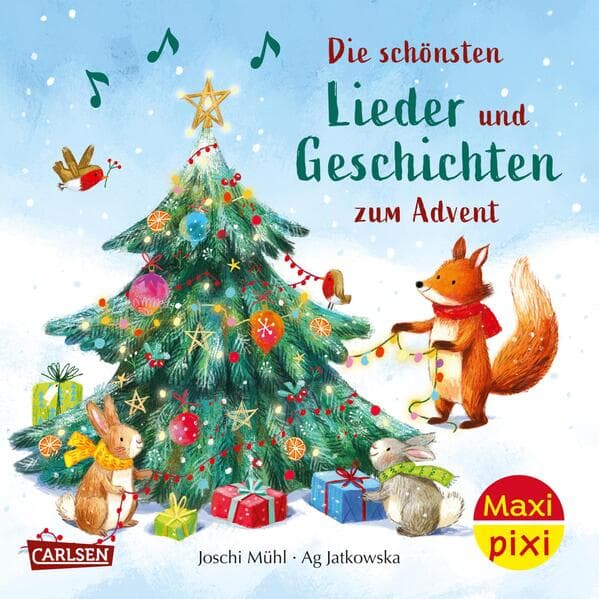 Maxi Pixi 455: Die schönsten Lieder und Geschichten zum Advent