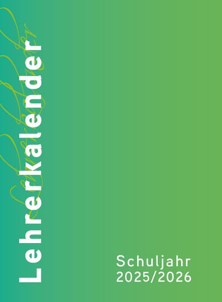 Lehrerkalender - Planer für Lehrerinnen und Lehrer 2025/26