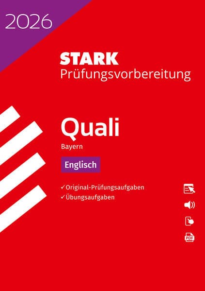 STARK Englisch 9. Klasse - Quali Mittelschule 2026 Bayern - Prüfungsvorbereitung