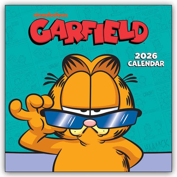 Garfield 2026 Wall Calendar