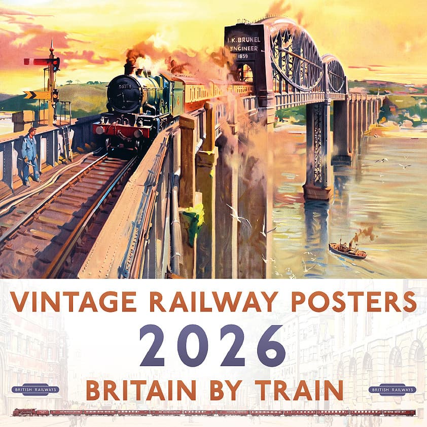 Vintage Railway Posters 2026