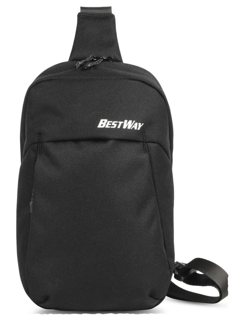 BESTWAY® Rucksack Sling Bag, schwarz, 4 Liter