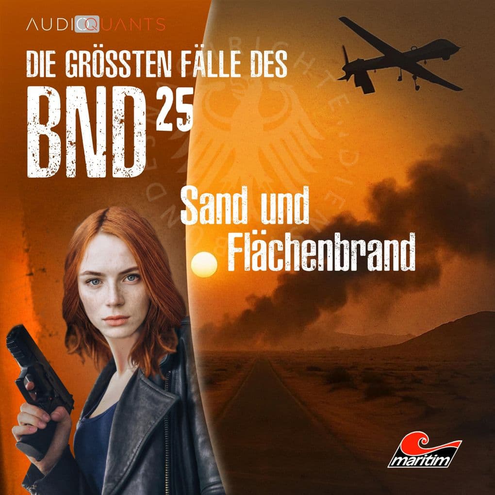 Sand und Flächenbrand