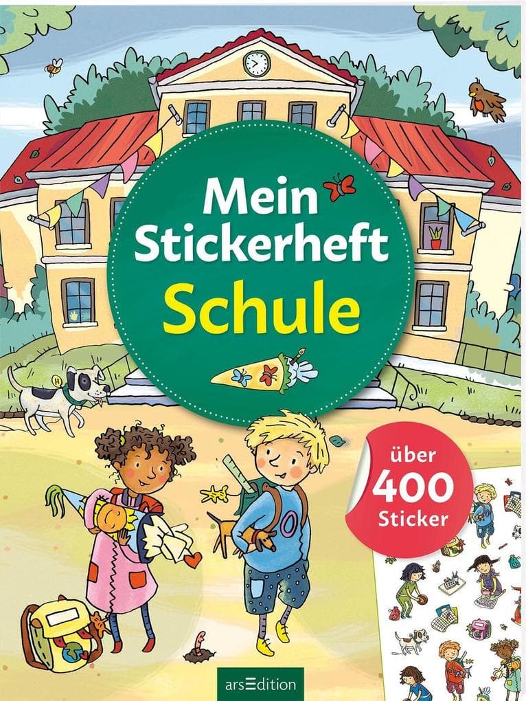 Mein Stickerheft - Schule