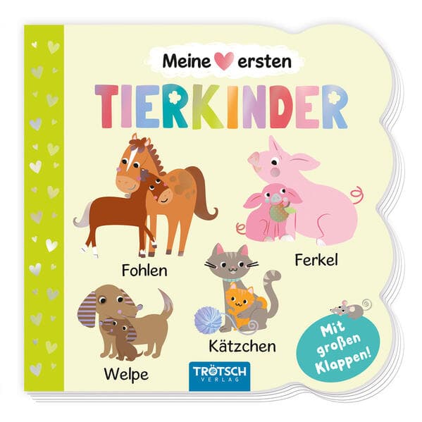 TRÖTSCH - Klappenbuch Meine ersten Tierkinder