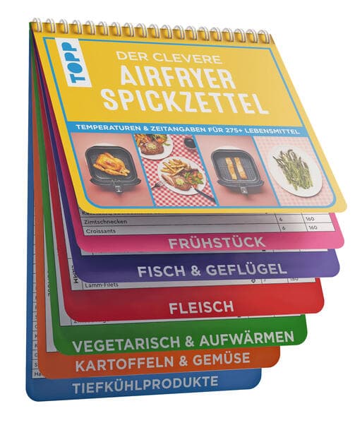 Der clevere Airfryer-Spickzettel