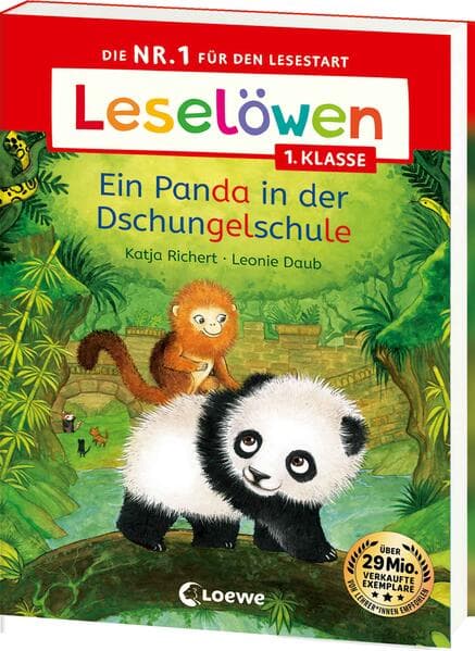 Leselöwen 1. Klasse - Ein Panda in der Dschungelschule