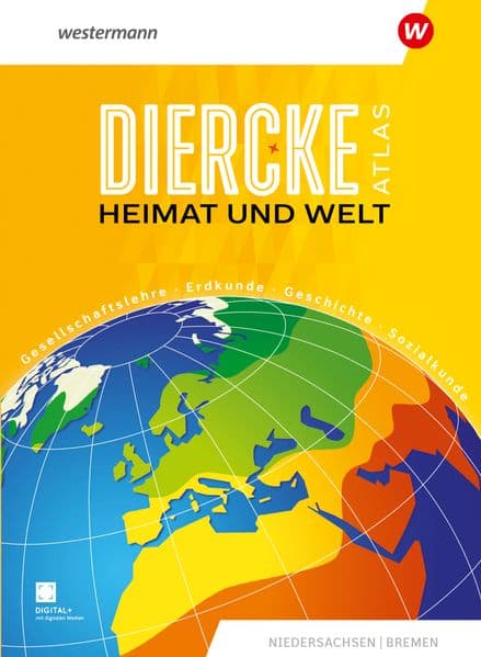 Diercke Atlas Heimat und Welt. Niedersachsen und Bremen