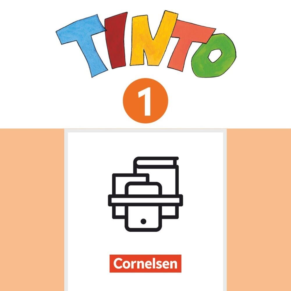 Tinto 1. Schuljahr - Ausgabe 2026 - Buchstabenkurs Schreiben und Lesen für Deutsch als Zweitsprache - Teil A+B im Paket, mit Lauttabelle und BOOKii-Hörfunktion - Druckschrift