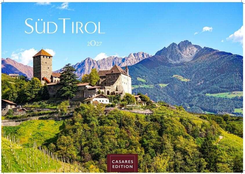 Südtirol Kalender 2027 - Wandkalender | Fotokalender Italien 35x50cm - 12 eindrucksvolle Fotografien aus Südtirol