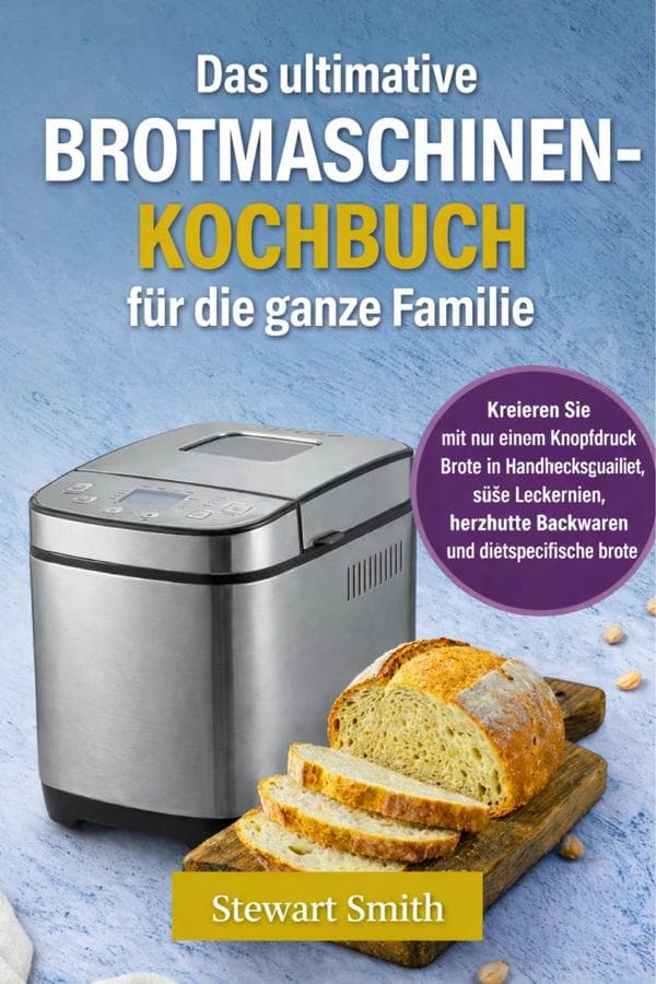 Das Ultimative Brotmascine Kochbuch für die Die ganze Familie
