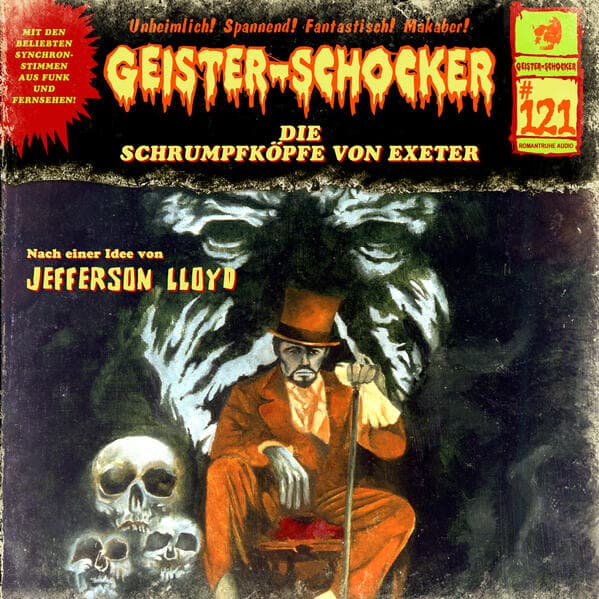 Geister Schocker CD 121: Die Schrumpfköpfe von Exeter