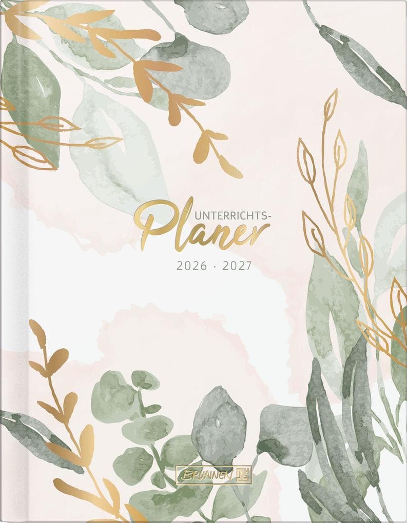 Termin- & Unterrichtsplaner 2026/2027 "Bloom" | A4, Papier