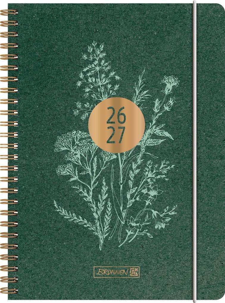 Schülerkalender 2026/2027 "Botanical" | A5, Karton