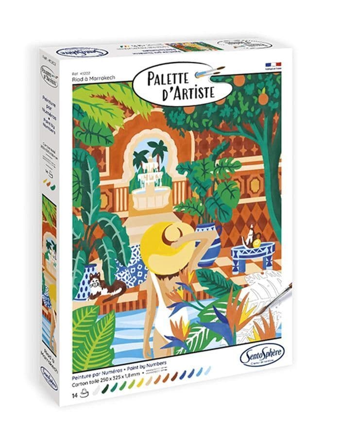 SENTOSPHÈRE - Malen nach Zahlen Marrakesch