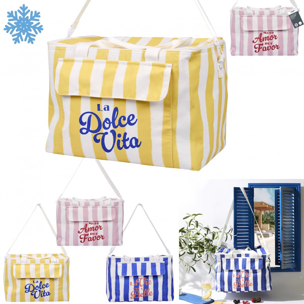 Dolce Vita 30L Frische-Lunchtasche, 3- fach sortiert