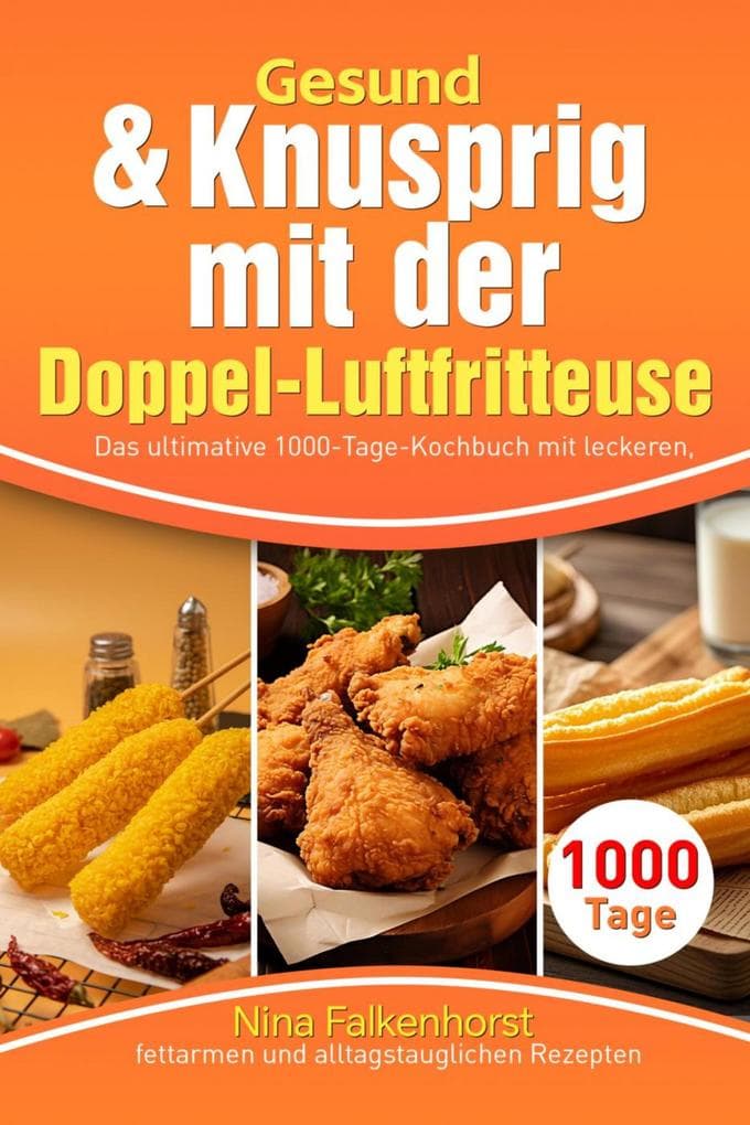 Gesund & Knusprig mit der Doppel-Luftfritteuse